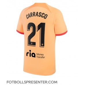Atletico Madrid Yannick Carrasco #21 Tredje Matchtröja 2022-23 Kortärmad